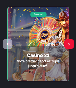 Bonus Casino pour Lolly Bet